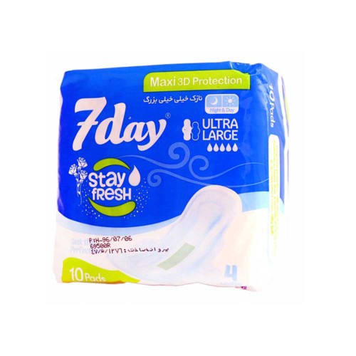 نوار بهداشتی بزرگ Ultra Large سون دی 7day
