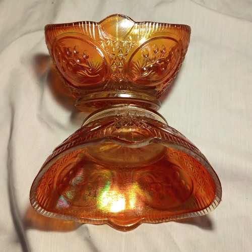 دو عدد شکلات خوری قدیمی زیبا و قشنگ با دسته روسی