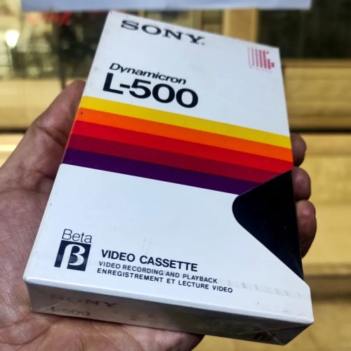 فروش نوار ویدئو بتاماکس سونی L 500 نایاب و لوکس
