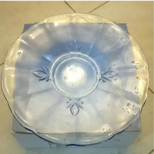 فروش دیس کریستال آبی کمیاب چک قدیم