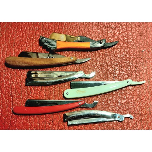 فروش 6 دسته تیغ آنتیک و کلکسیونی آکبند