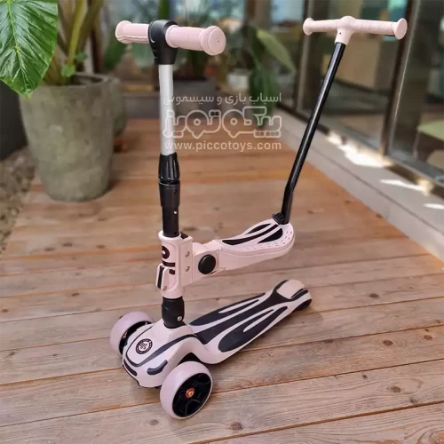 اسکوتر کودک کیکابو Kikka Boo MAKANI ROADSTER صورتی