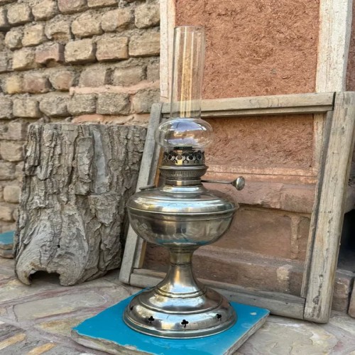 فروش چراغ گرد سوز برنجی خورشید