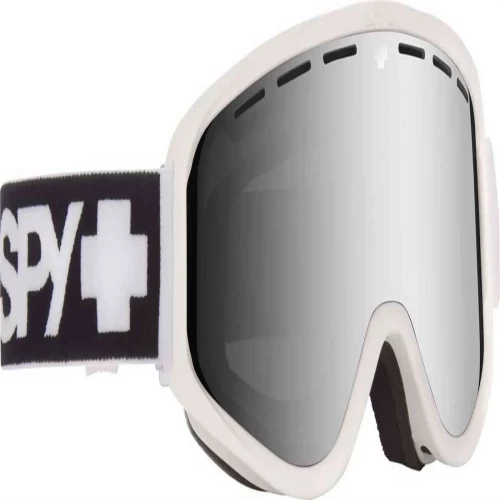 عینک اسکی اسپای Spy Woot Matte White Bronze Silver Spectra Mirror
