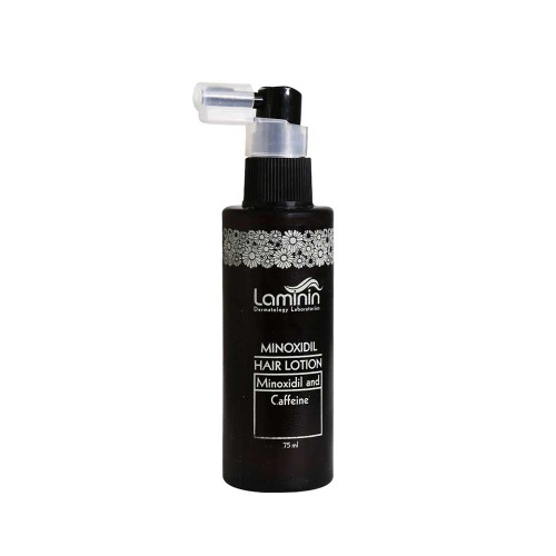 لوسیون مو ماینوکسیدیل و کافئین لامینین حجم 75ML