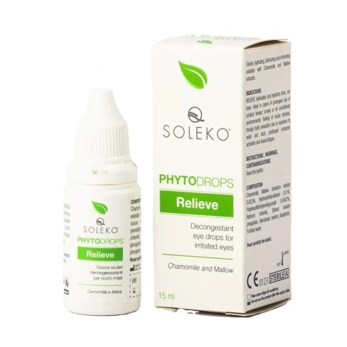 قطره ضد سوزش چشم Soleko Phytodrops Relieve لوناتو