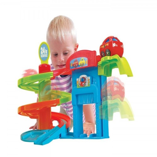 کارواش طبقاتی کودک Playgo مدل 2808 با طراحی جذاب و ایمن