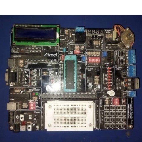 برد آموزشی برنامه نویسی میکروکنترلر AVR با قابلیت ماژولار