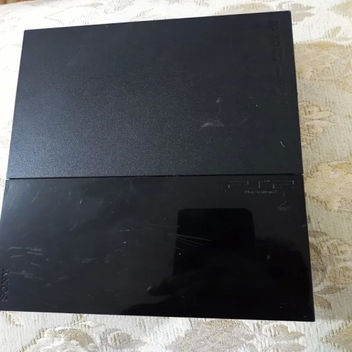 پلی استیشن 2 مدل SCPH-90004 با دسته بی‌سیم و کابل تصویر نو