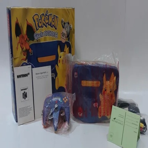 کنسول نینتندو 64 پوکمون لیمیتد ادیشن پال فوق‌العاده نادر