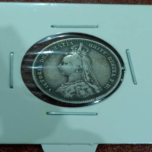 فروش سکه نقره ملکه ویکتوریا انگلستان اصل 1887