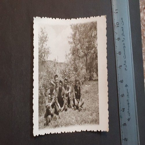 فروش عکس زمان شاه چند جوان سرباز با کیفیت عالی