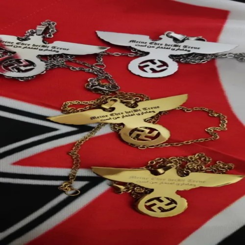 گردنبند عقاب رایش آلمان نازی هیتلر استیل ضد زنگ