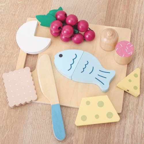 ست عصرانه خوری چوبی اسباب بازی کد
