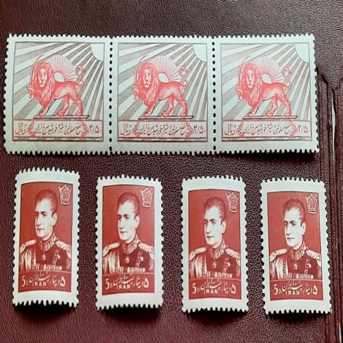 فروش تمبر نفیس و استثنایی پستی و خیریه 3 تمبر 177