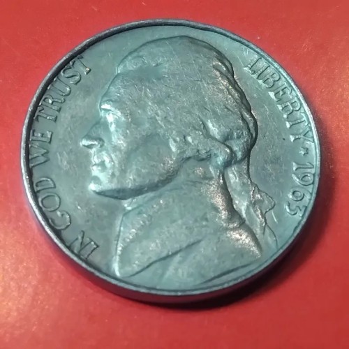 فروش سکه امریکا جفرسون 1963 مینت شماره 51
