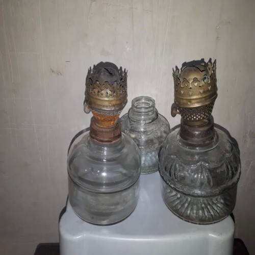 فروش 3عدد چراغ نفتی قدیمی