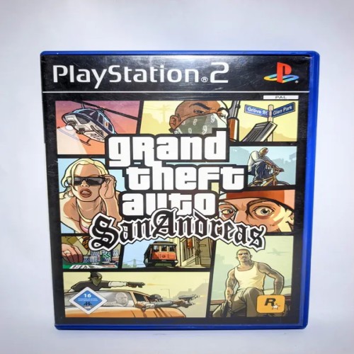 فروش بازی Gta San Andreas PS2 با کیفیت عالی