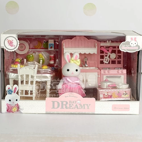 اسباب بازی خانه خرگوش ست آشپزخانه BAY DREAMY