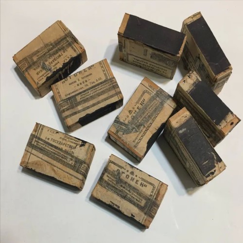 فروش کبریت چوبی روسی قدیمی باندرول دار با کیفیت عالی