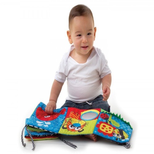 آویز تخت کتابچه پارچه ای کودک Playgro مدل