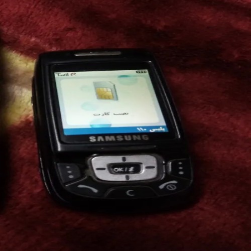 فروش گوشی سامسونگ D500 زیبا با باتری نو و همتا شده