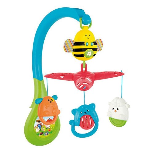 آویز تخت موزیکال کودک و نوزاد طرح زنبور Winfun