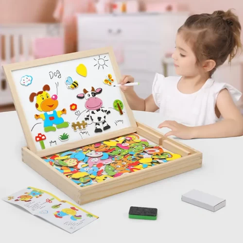 تخته سیاه و وایت برد دو طرفه مگنتی MWZ20