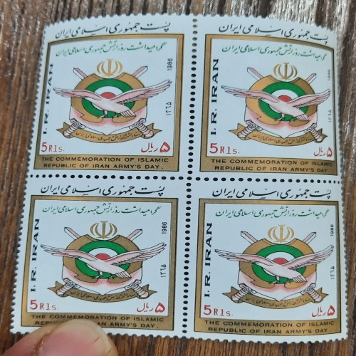 فروش بلوک تمبر روز ارتش جمهوری اسلامی 65