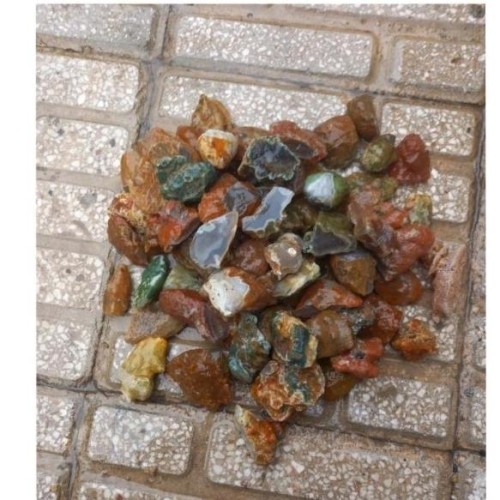 فروش 3 کیلو راف عقیق فردوس درجه 1 کد 111