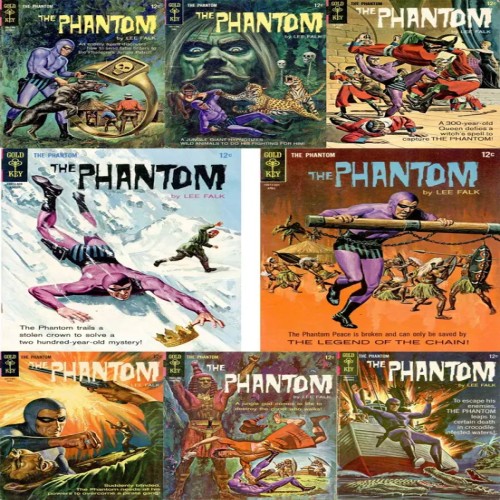 فروش مجموعه کمیک فانتوم 8 شماره سری طلایی نایاب