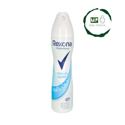 اسپری ضد تعریق رکسونا Cotton Dry زنانه