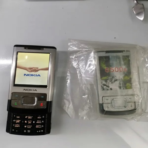 فروش نوکیا 6500 کشویی با قاب و کاور کریستالی