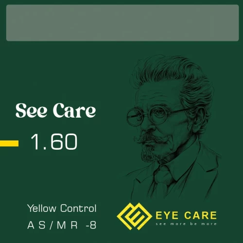 عدسی طبی سی کر See Care 1.60 YELLOW CONTROL