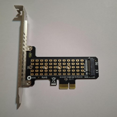 تبدیل NVMe M.2 به PCIe X1 با ارسال رایگان