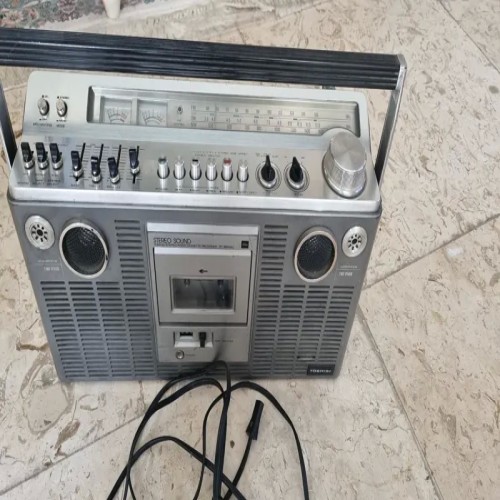 فروش رادیو استریو کاستی توشیبا اصلی و سالم