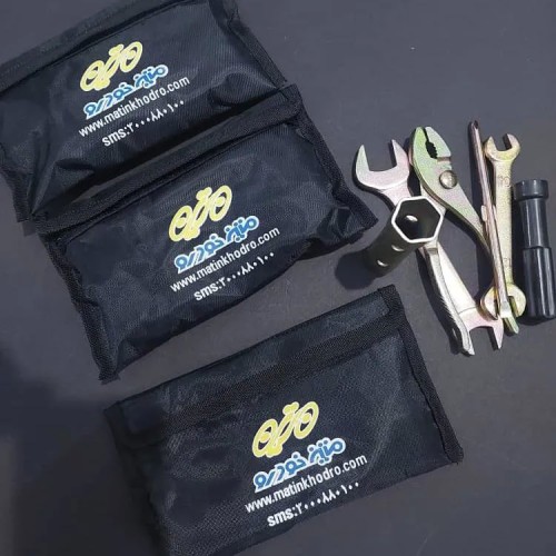 فروش ست کیف ابزار متین خودرو | کیف اچار موتورسیکلت