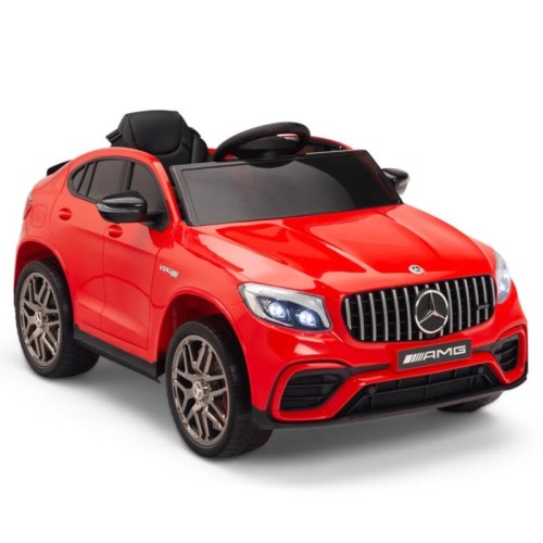 ماشین شارژی مرسدس بنز GLC63s قرمز برای کودکان