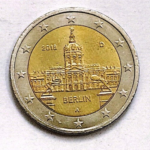 فروش سکه 2 یورو برلین آلمان 2018(507)