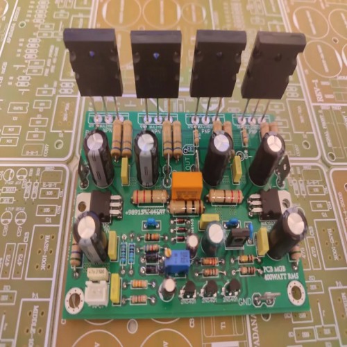 فروش آمپلی فایر مونو 400 وات روی 4 اهم حرفه ای