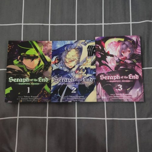 فروش مانگای اسرافیل پایانی 1 تا 3 seraph of the end