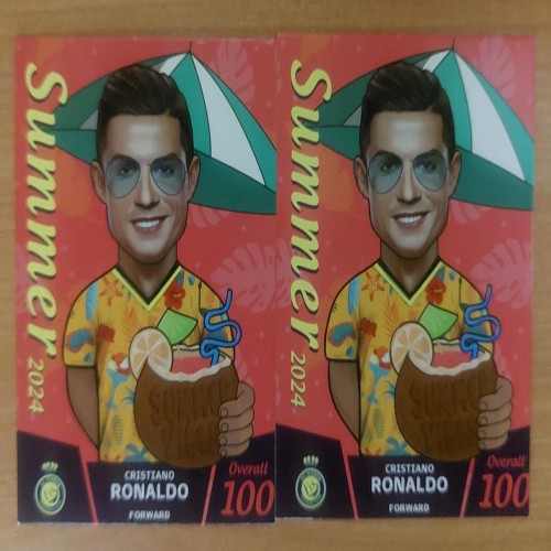 فروش دو کارت کیمدی رونالدو سامر با گارانتی بازگشت هزینه پست