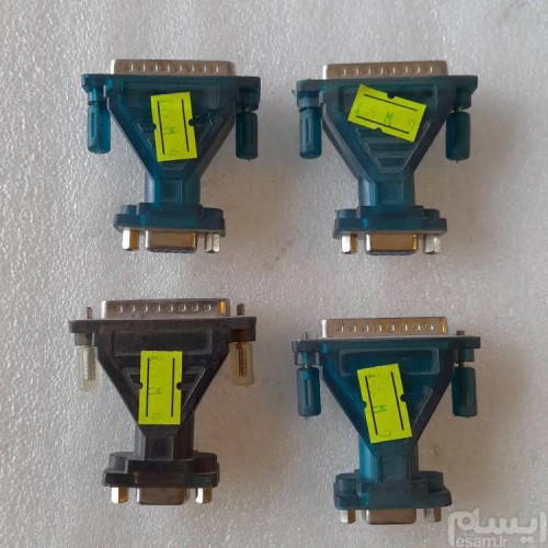 پک 2عددی تبدیل LPT به COM مناسب کامپیوتر و تجهیزات الکترونیکی