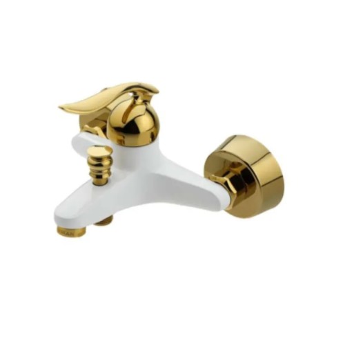 فروش شیر حمام مادرید سفید طلایی با گارانتی معتبر