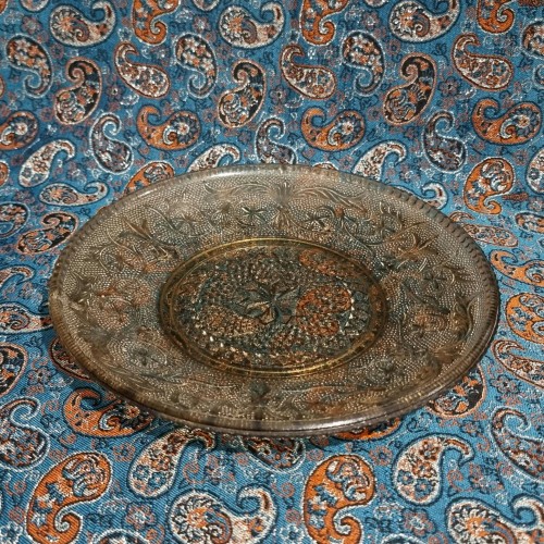 فروش میوه خوری عسلی نقش برجسته قدیمی ( توضیحات )