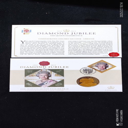 فروش سکه 5 پوند دیاموند جوبل و مهر روز 2012