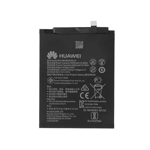 باتری هواوی Mate 10 Lite با ظرفیت 3340mAh و ولتاژ 3.82V