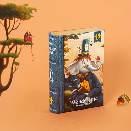 پازل کودک فیل Wonder Land KID FANS مدل KS2425