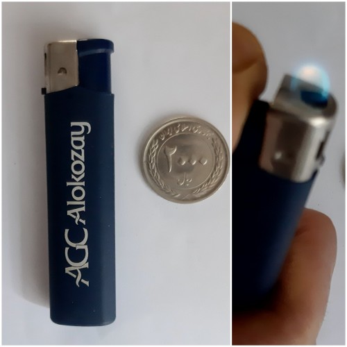 فندک گازی قدیمی AGC Alokozay، کشیده و باکیفیت