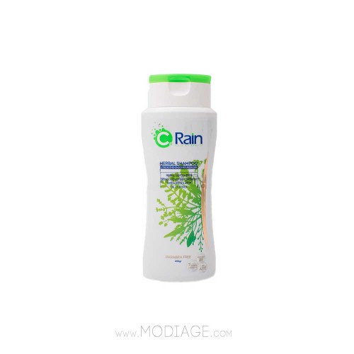 شامپو گیاهی سی رین مناسب هر نوع موی 400ML
